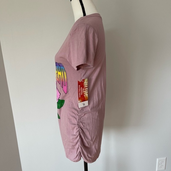 V.I.P Mama maternity Grateful Dead  shirt in a size small with ruching on sides - Picture 13 of 16